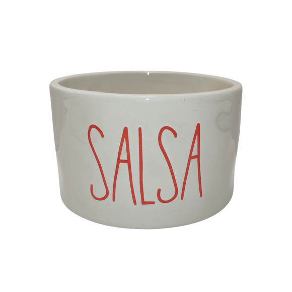 Blue Harbor Farmhouse Skinny Font Salsa & Guac Bowl Set - Picture 3 of 8
